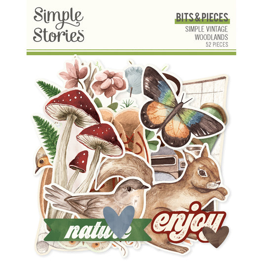 Simple Stories - Simple Vintage Woodlands - Bits & Pieces