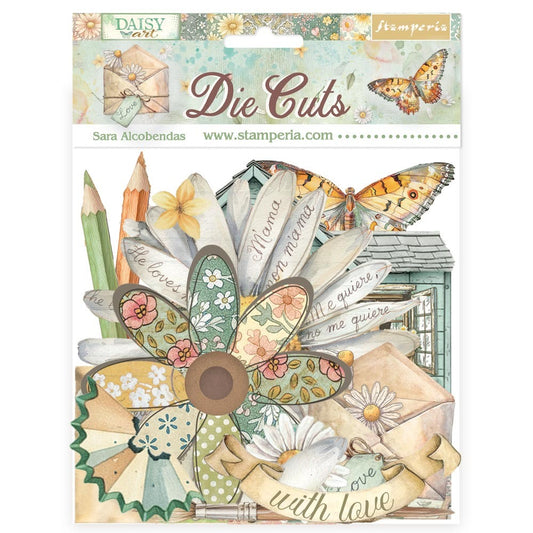Stamperia - Daisy Art - Die Cuts