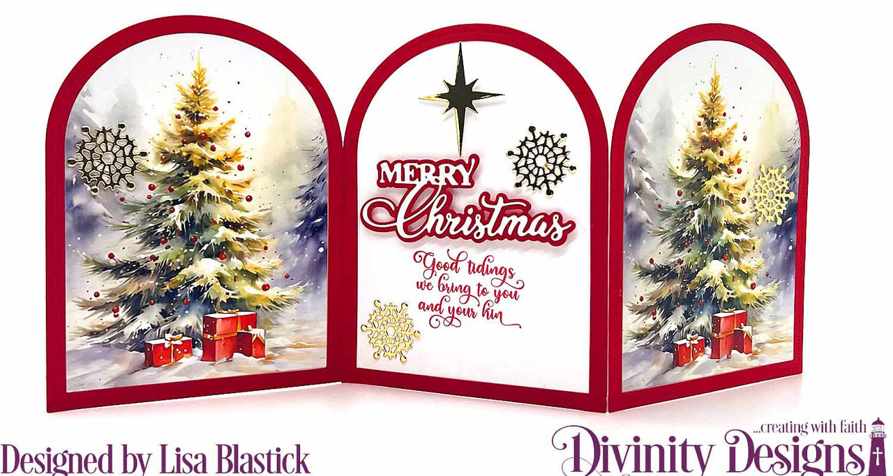 Divinity Designs - Merry Christmas & Layer Die Set