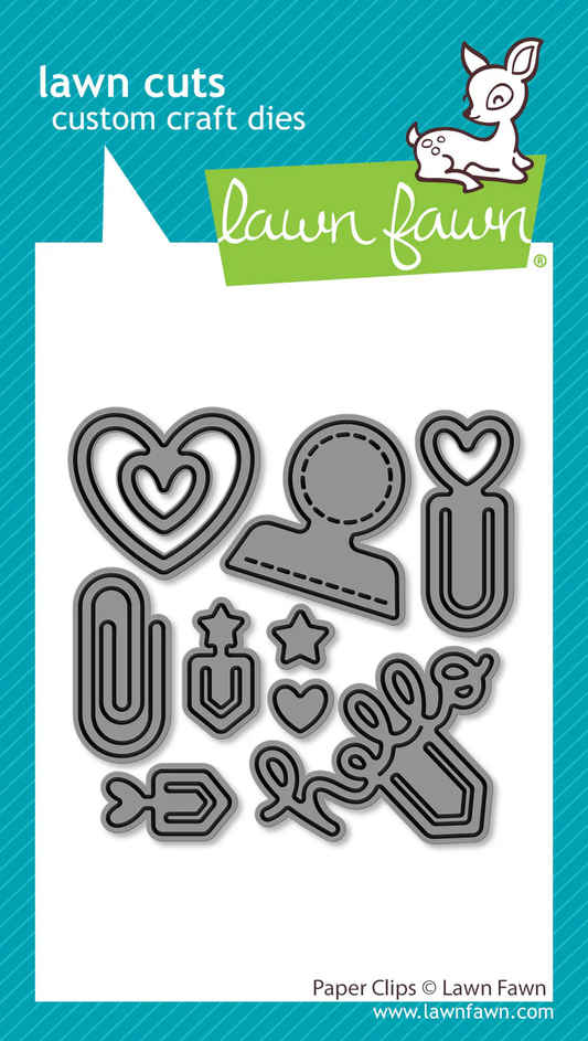 Lawn Fawn - Paper Clips Die Set