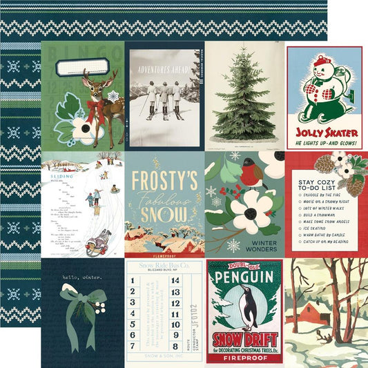 Simple Stories - Simple Vintage Flannel Season - Cardstock: 3x4 Elements