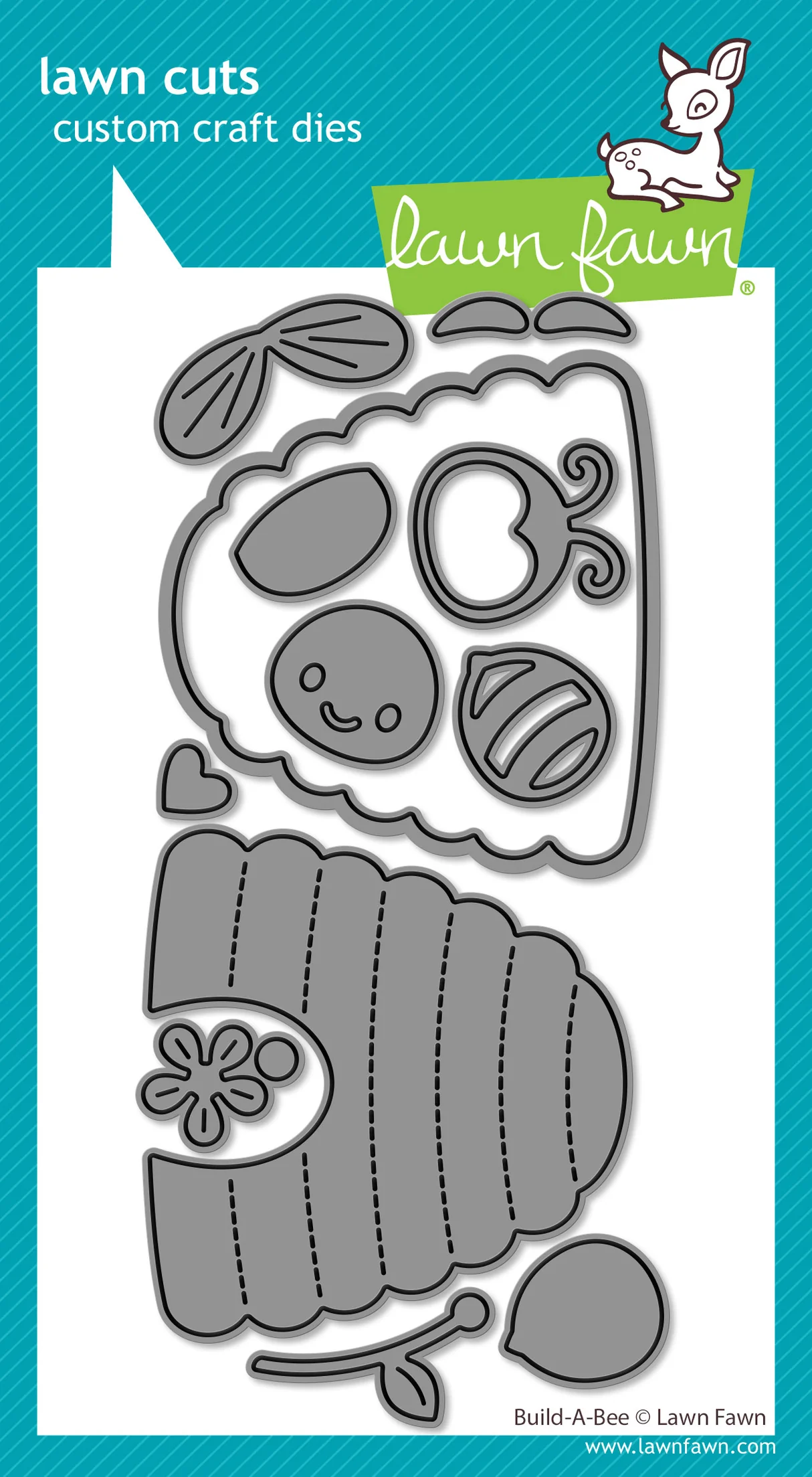 Lawn Fawn - Build-A-Bee Die Set
