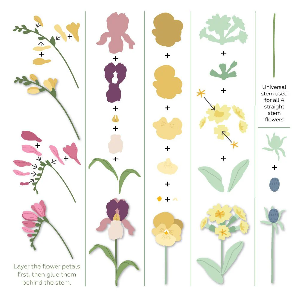 Honey Bee - Lovely Layers: Mini Spring Florals