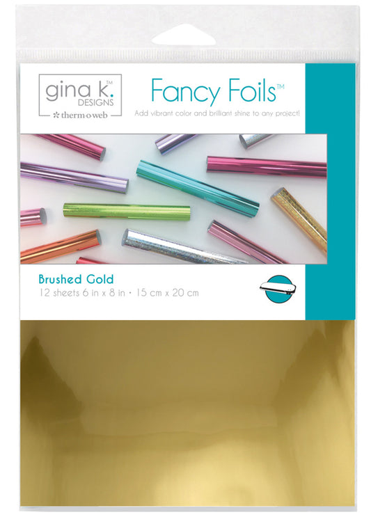 Gina K. - Fancy Foils - Brushed Gold