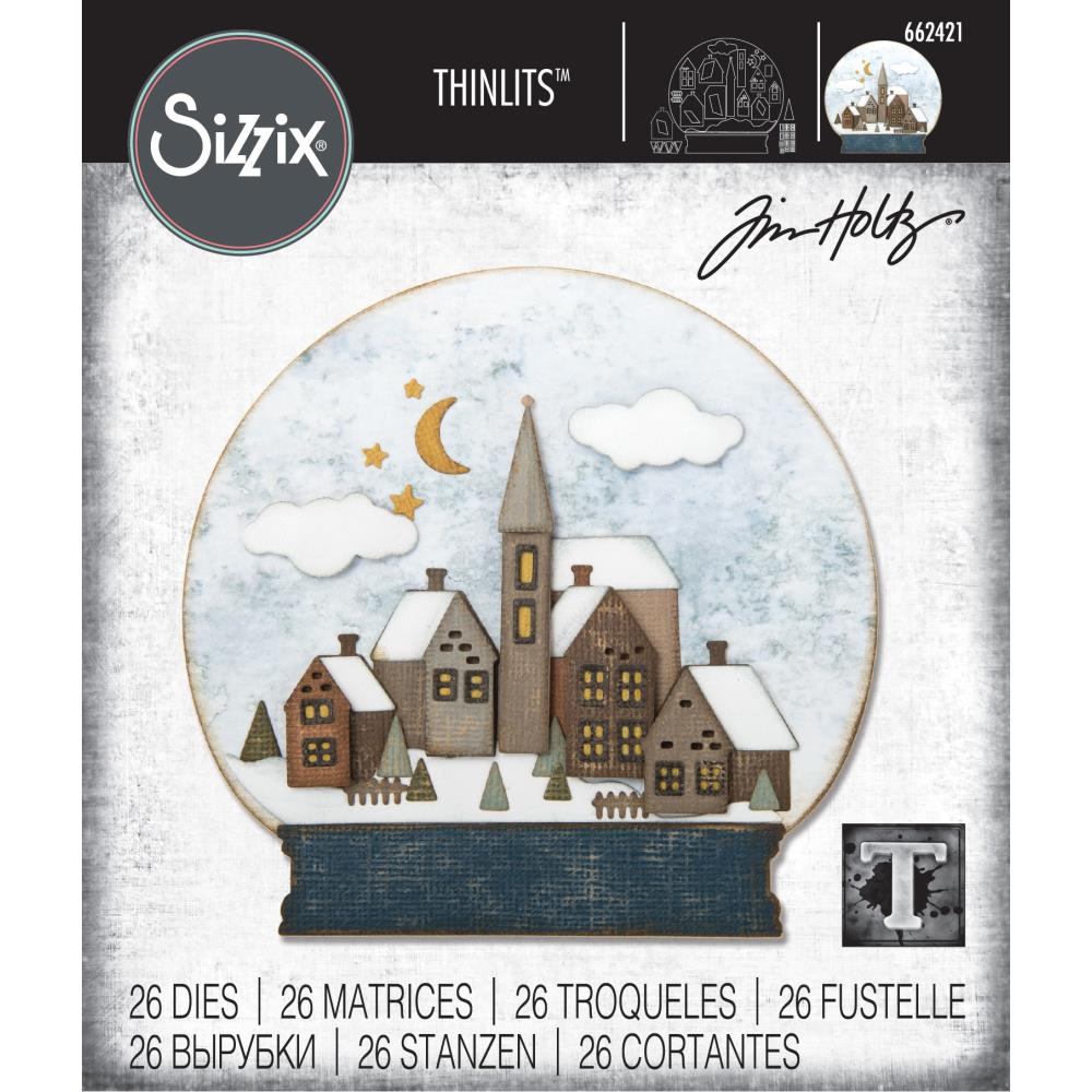 Sizzix - Snowglobe #2 Die Set by Tim Holtz