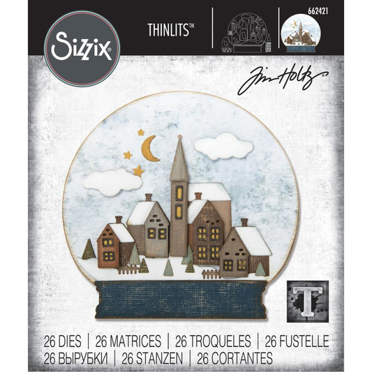 Sizzix - Snowglobe #2 Die Set by Tim Holtz