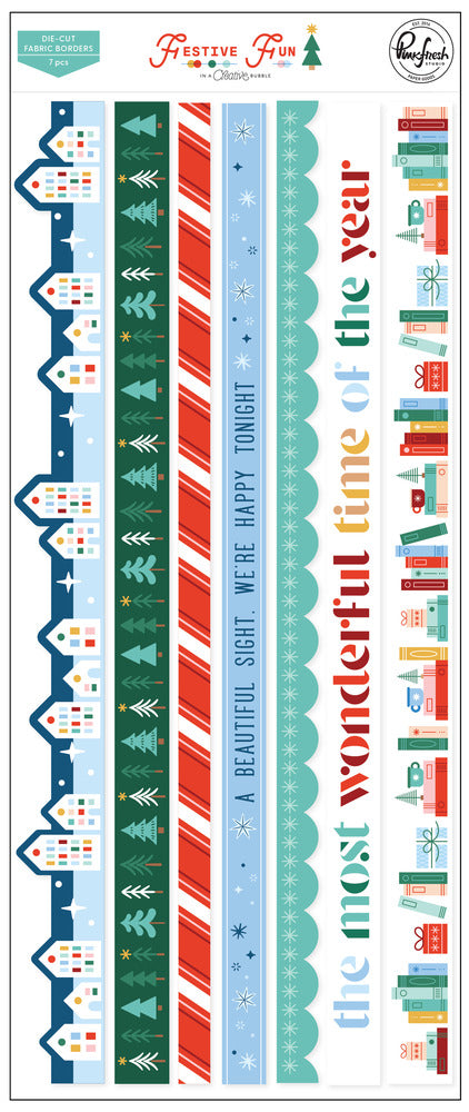 Pinkfresh - Festive Fun - Fabric Borders