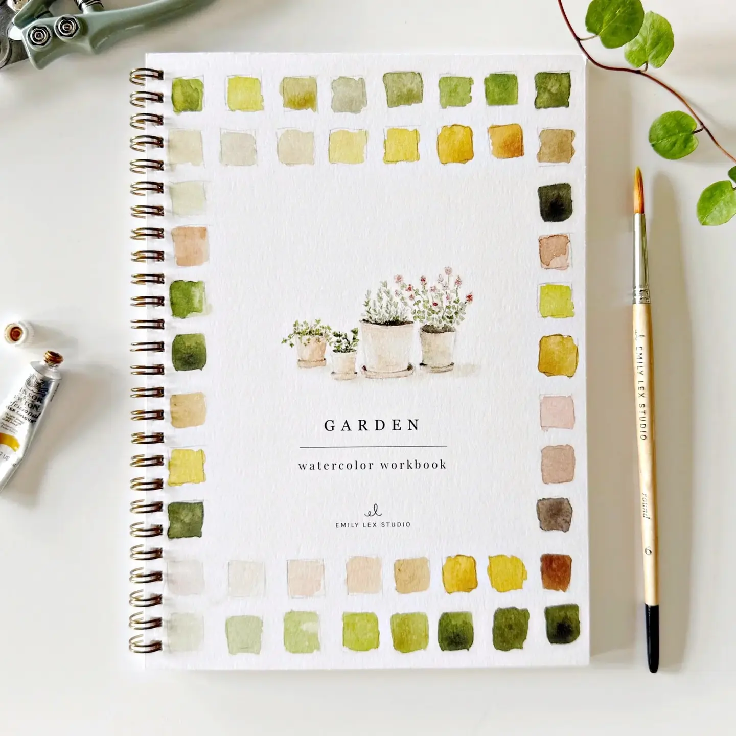 Emily Lex Studio - Watercolor Workbook - Garden