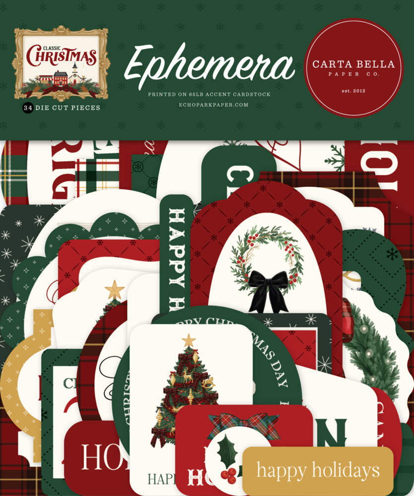 Carta Bella - Classic Christmas - Ephemera