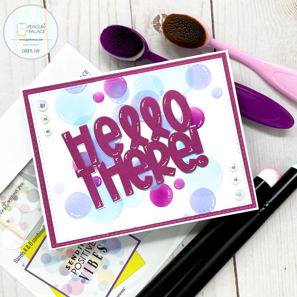Sunbird Spark - Stencils 360 - Majestic Bokeh Stencil Set