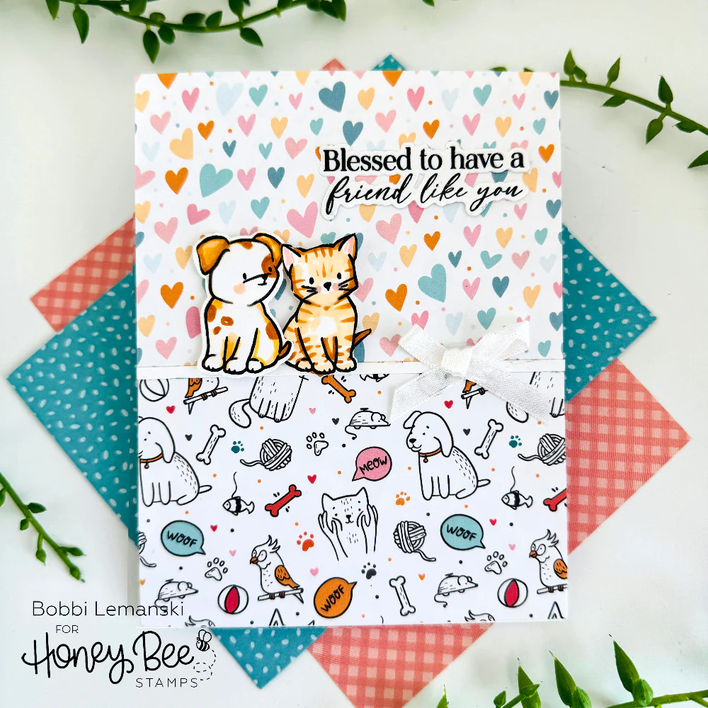 Honey Bee - Meow & Furever Stamp & Die Bundle