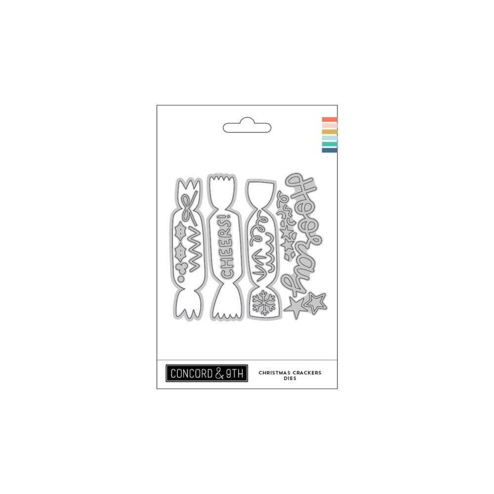Concord & 9th - Christmas Crackers Stamp & Die Bundle
