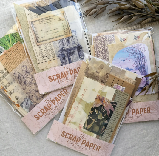 A House of Books - Scrap Paper Crafting Pack