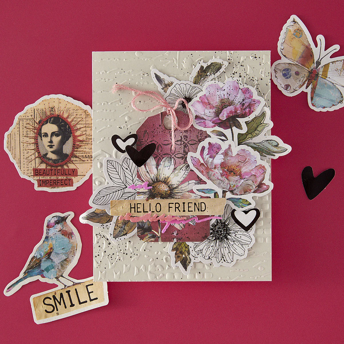 Spellbinders - Beautifully Imperfect - Die Cut Shapes