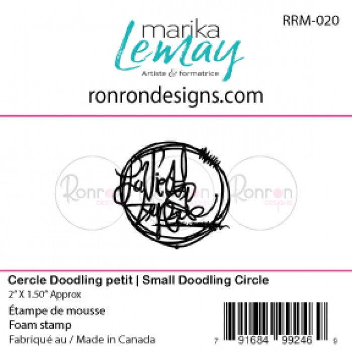 RonRon Designs - Foam Stamp - Small Doodling Circle