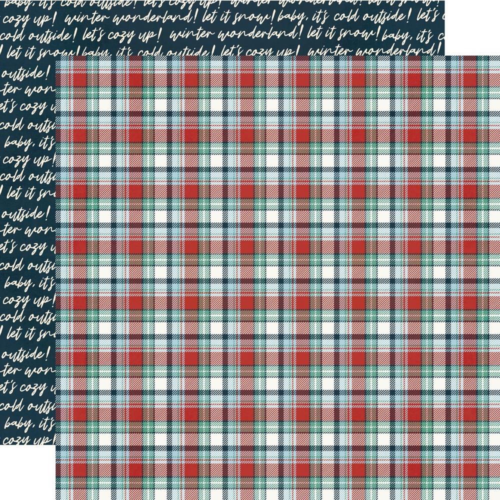 Simple Stories - Simple Vintage Flannel Season - Cardstock: Warm & Fuzzy