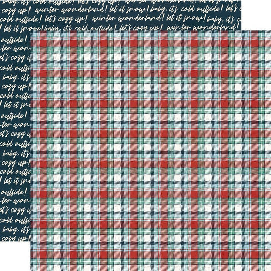 Simple Stories - Simple Vintage Flannel Season - Cardstock: Warm & Fuzzy