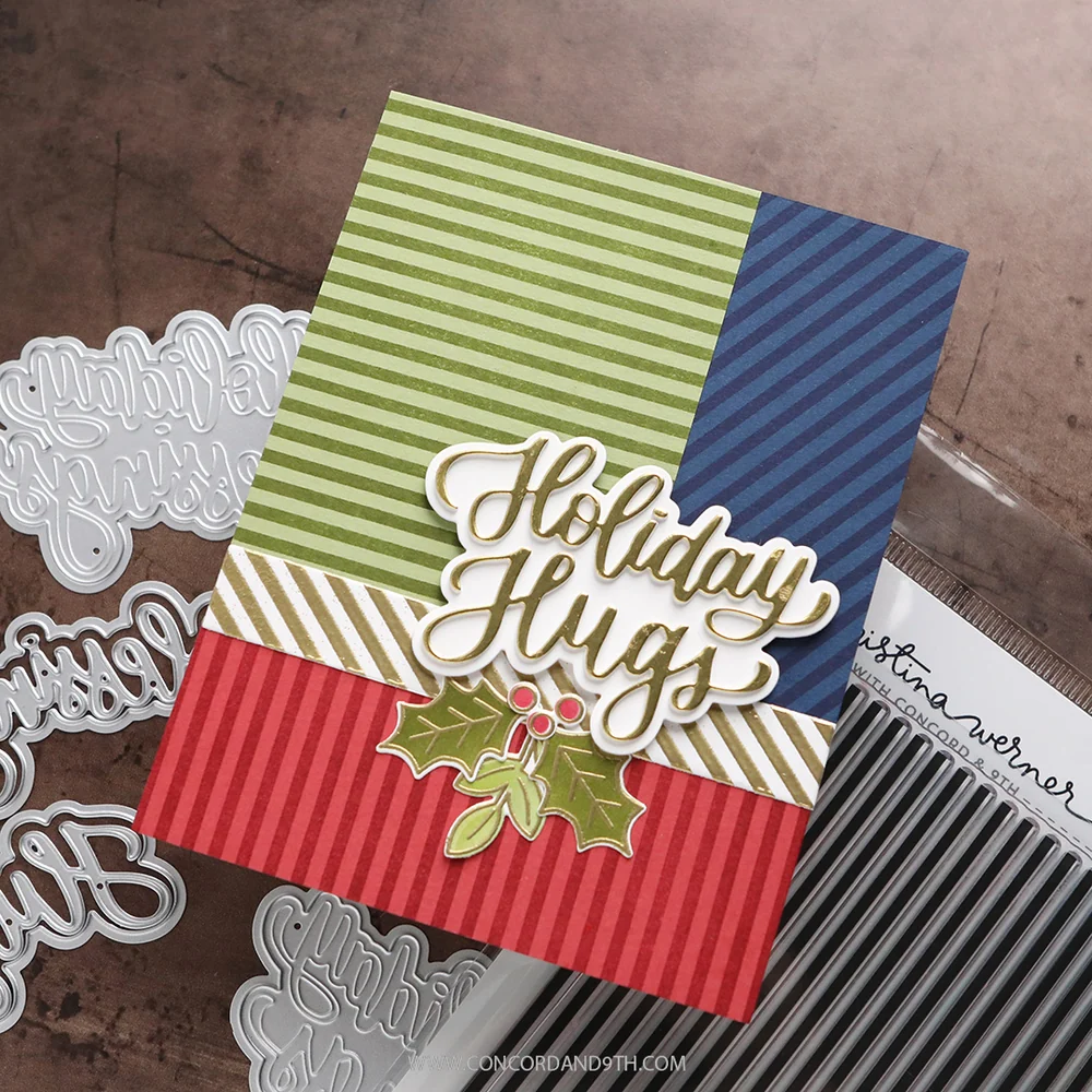 Concord & 9th - Ornamental Christmas Stamp & Die Bundle by Kristina Werner
