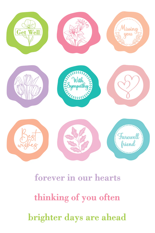 LDRS - Sealed With Comforting Wishes Stamp Set