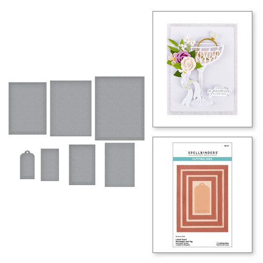 Spellbinders - Linear Touch Rectangles & Tags
