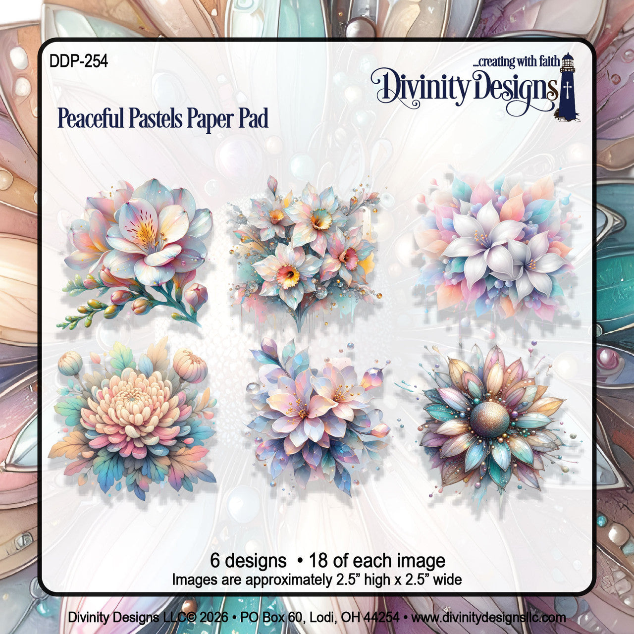 Divinity Designs - Peaceful Pastels Paper Pad