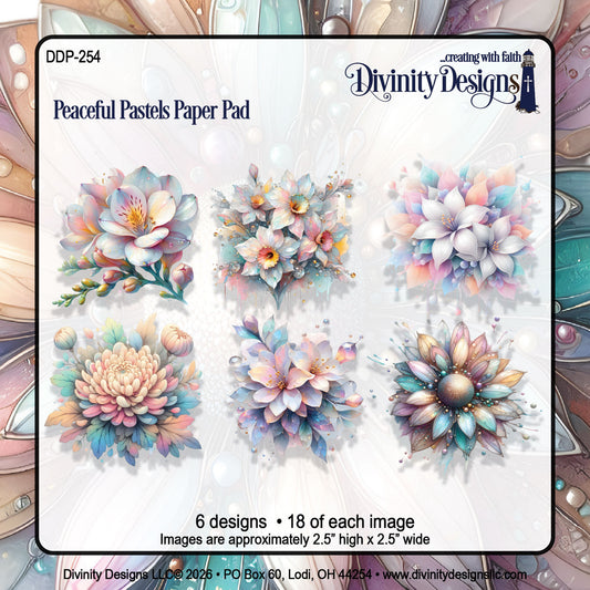Divinity Designs - Peaceful Pastels Paper Pad