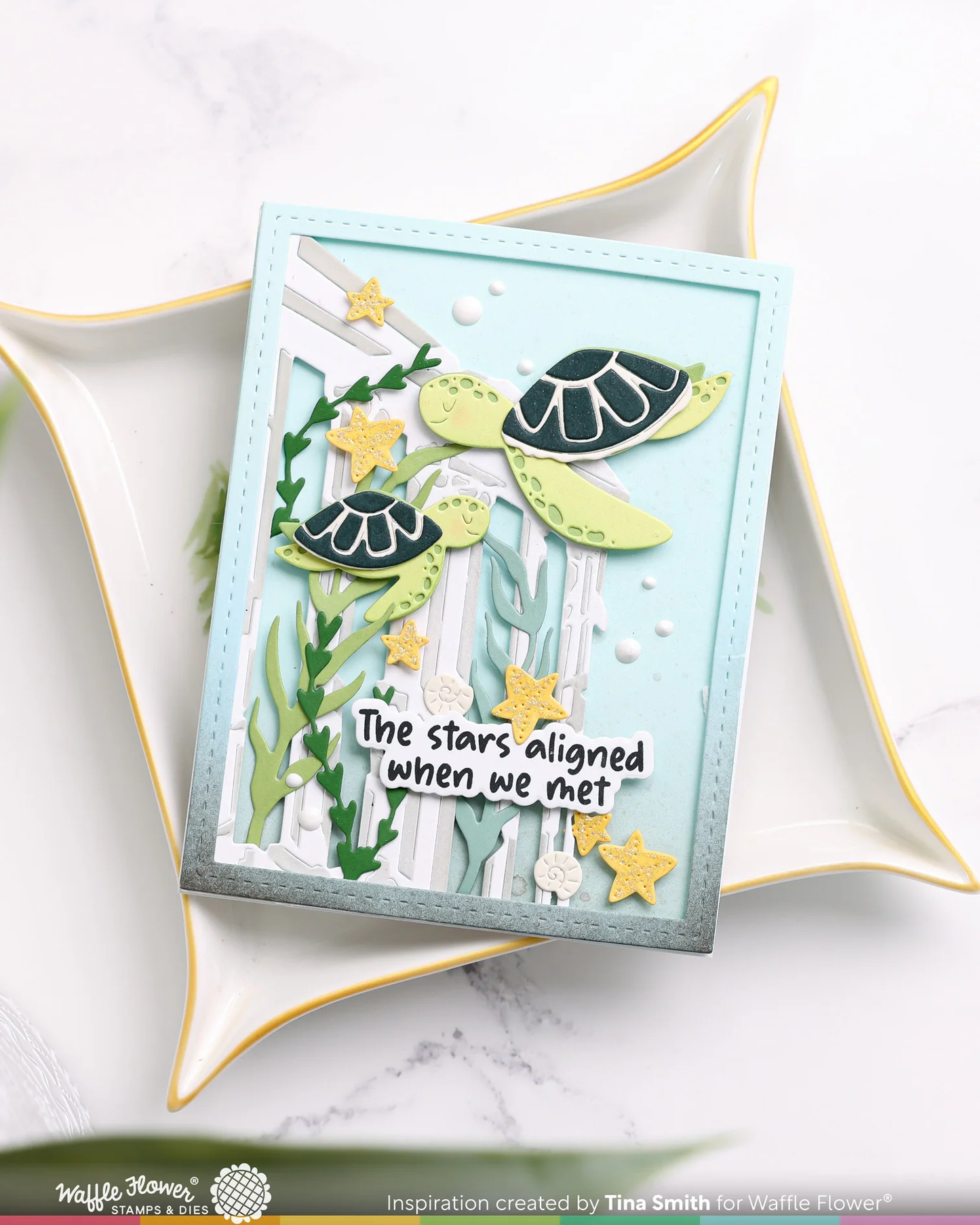 Waffle Flower - Happy Turtles Die Set