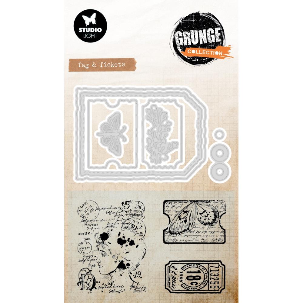 Studio Light - Tag & Tickets Stamp & Die Bundle