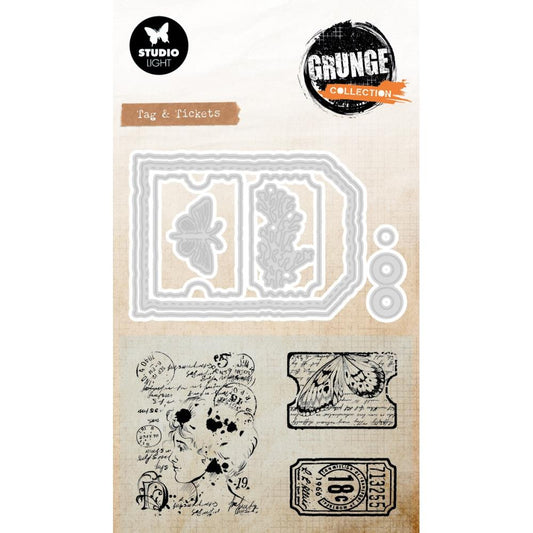 Studio Light - Tag & Tickets Stamp & Die Bundle