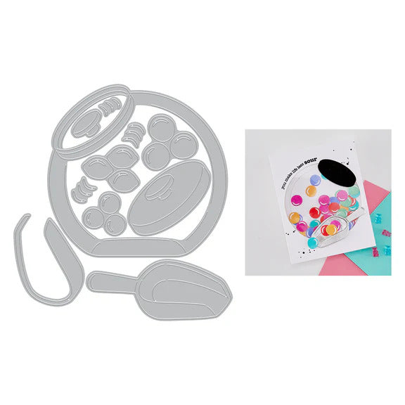 Hero Arts - Penny Candy Jar Die Set