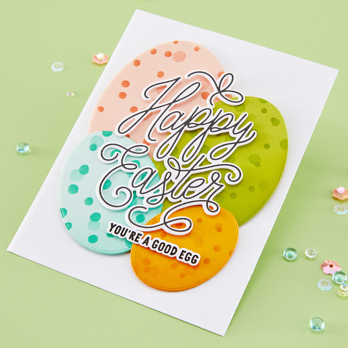 Hero Arts - Confetti Layering Stencil Set