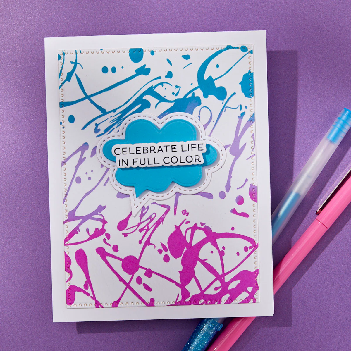 Spellbinders - Reel Color Sentiments Press Plate & Die Bundle