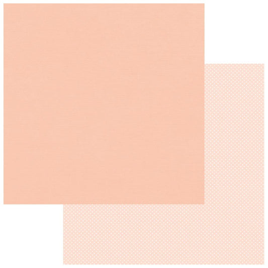 49 and Market - Nature's Haven - Solids Cardstock: Peach Please
