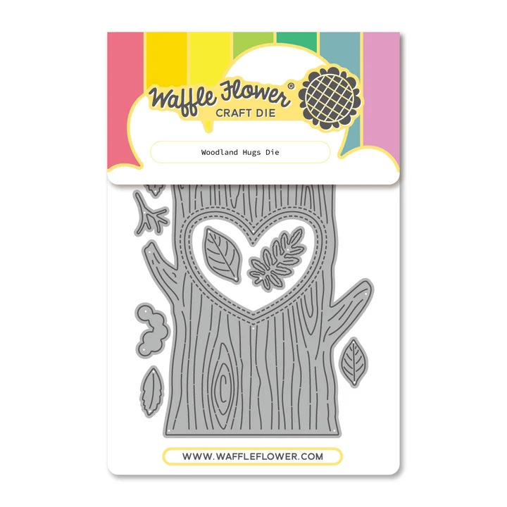Waffle Flower - Woodland Hugs Die Set
