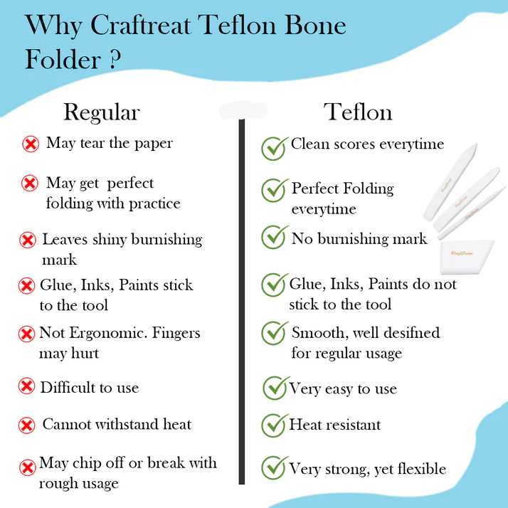 CrafTreat - Large Teflon Bone Folder
