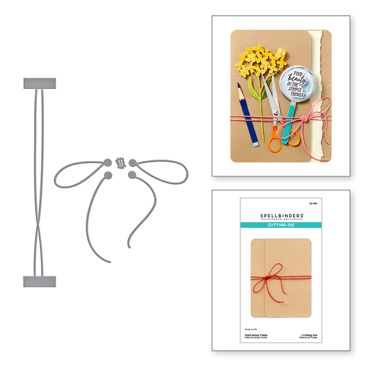 Spellbinders - Field Notes Twine Die Set
