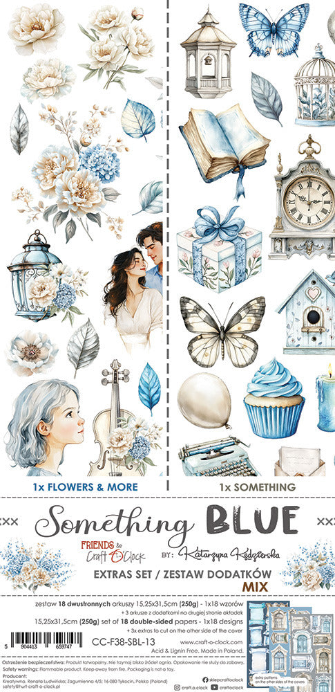 Craft O'Clock - Something Blue - Mix Extras Set