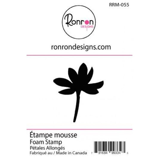 RonRon Designs - Foam Stamp - Lengthening Petals