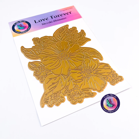 Crafty Meraki - Love Forever Hot Foil Plate