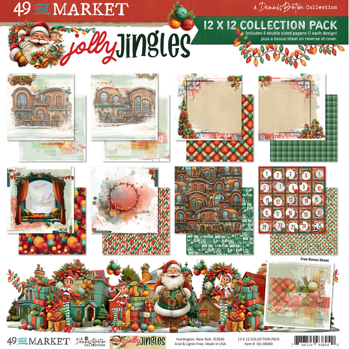 49 and Market - Jolly Jingles - Collection Pack
