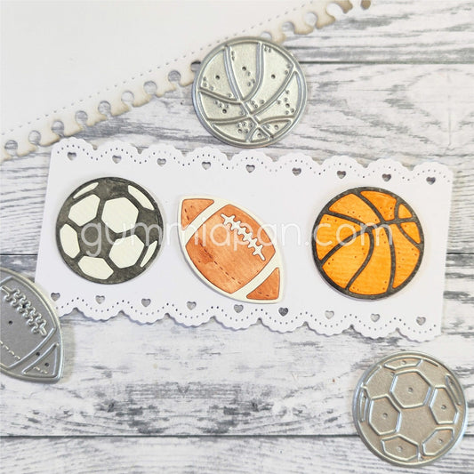 Gummiapan - Set of Balls Die Set