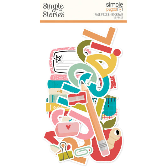 Simple Stories - Book Fair - Simple Page Pieces