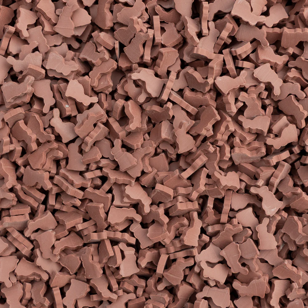 Trinity - Chocolate Bunny Clay Embellishment Mix