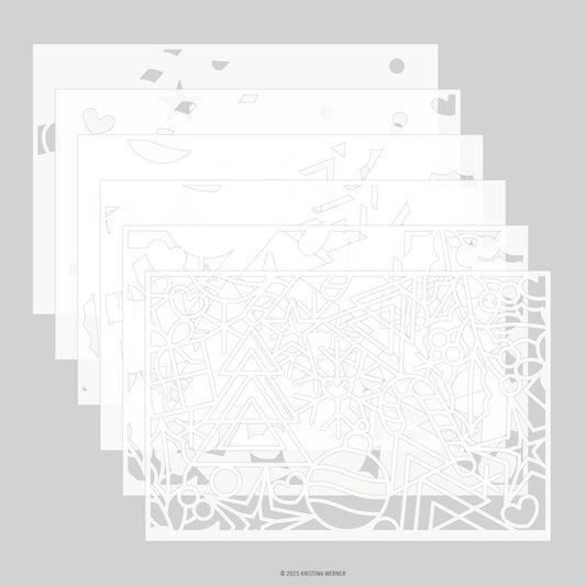 Concord & 9th - Holiday Icons Stencil Set by Kristina Werner
