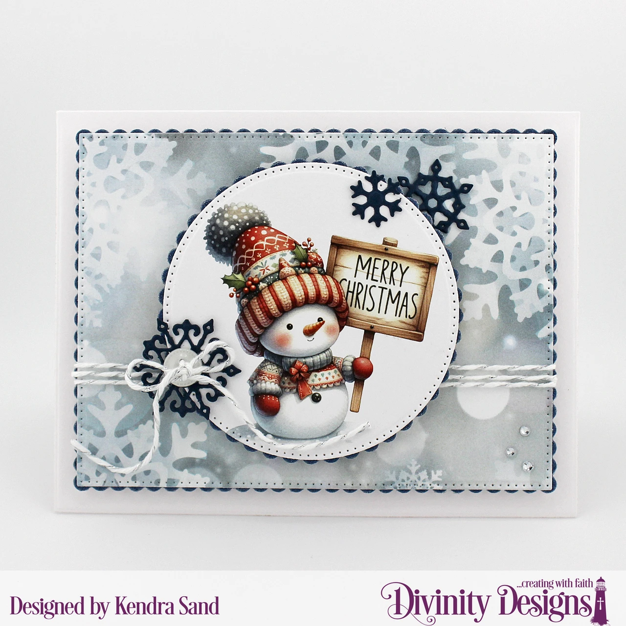 Divinity Designs - Snowman Signs Paper Pad