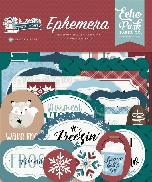 Echo Park - Wonderful Winter Days - Ephemera