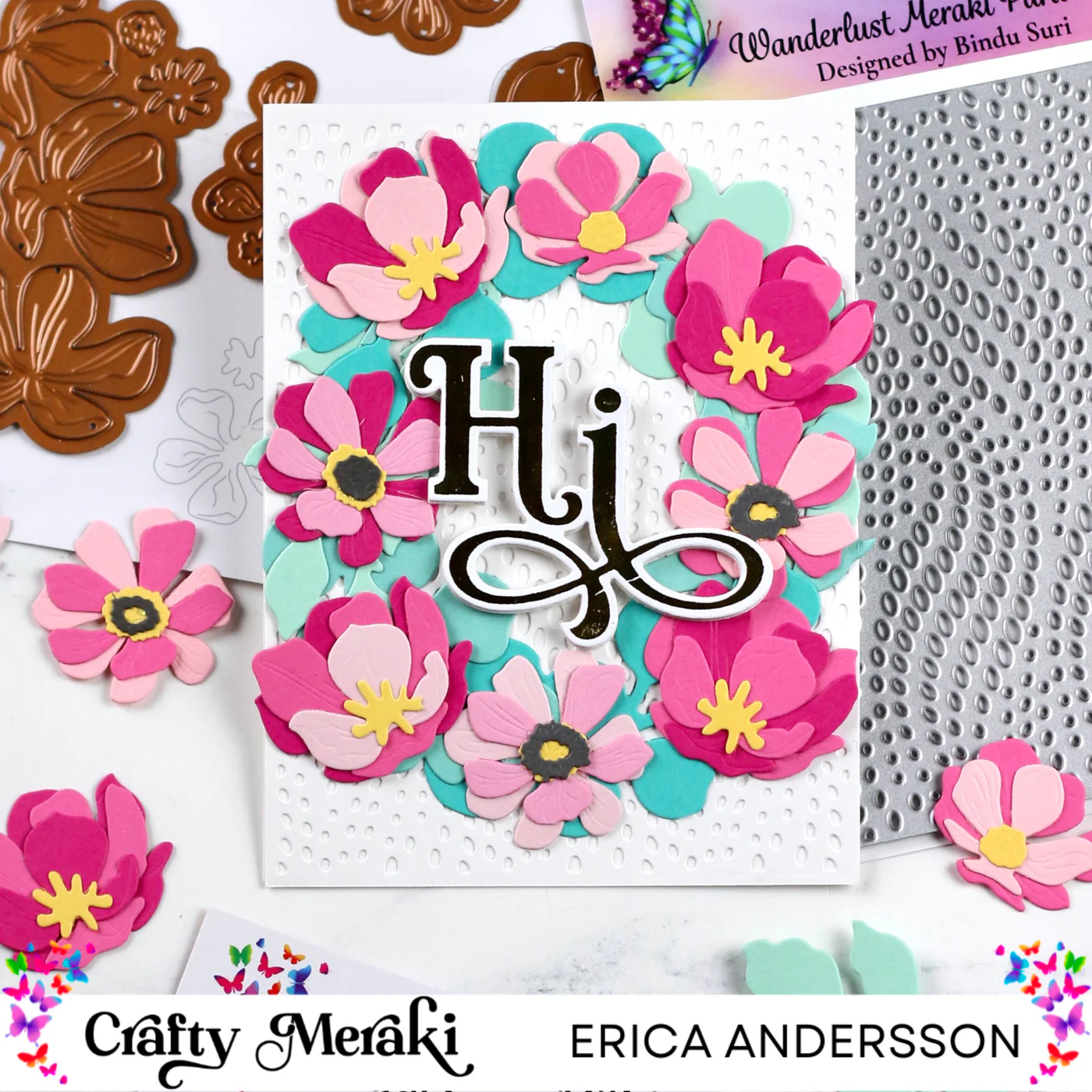 Crafty Meraki - Artisan Flora Wreath Die Set