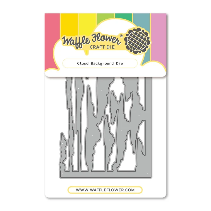 Waffle Flower - Cloud Background Die