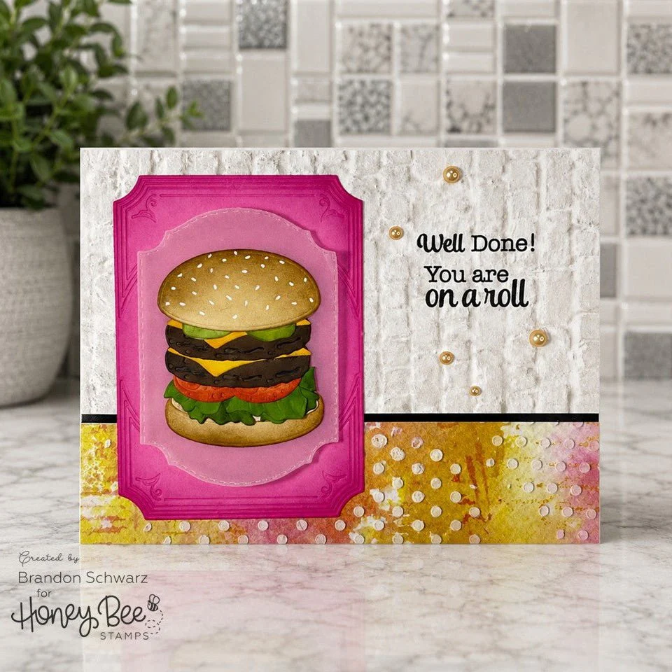 Honey Bee - Lovely Layers: Hamburger Die Set