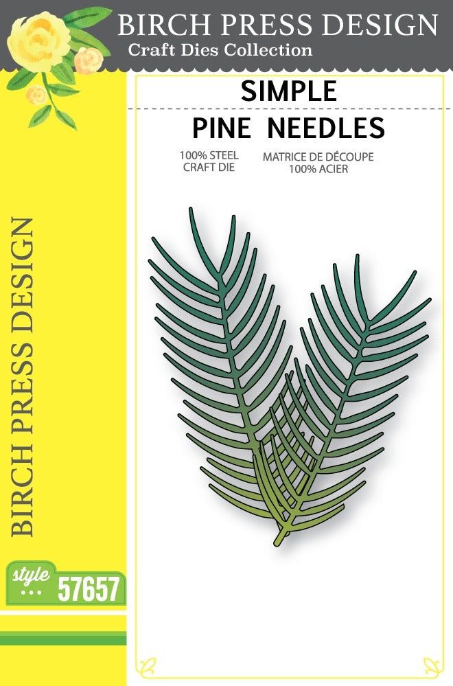 Birch Press Design - Simple Pine Needles Die Set